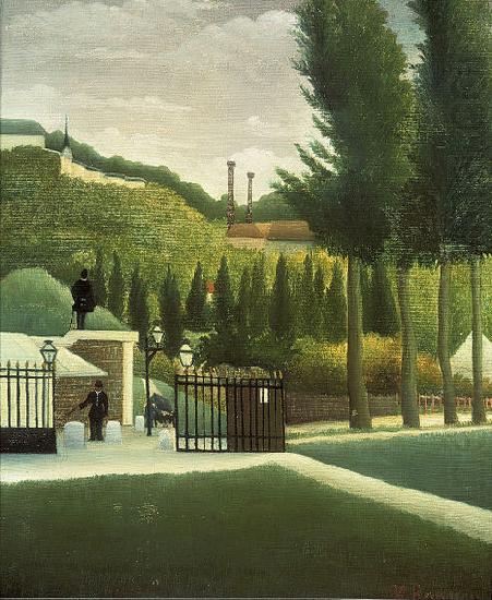 Henri Rousseau The Customs Post china oil painting image